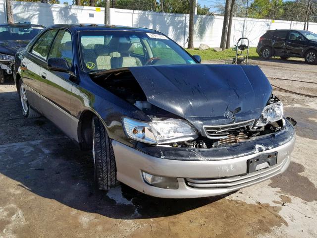 JT8BF28G710307010 - 2001 LEXUS ES 300 BLACK photo 1