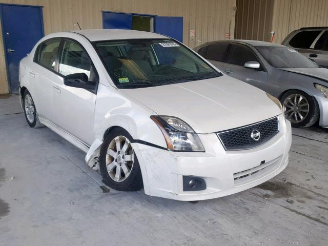 3N1AB6AP4AL699119 - 2010 NISSAN SENTRA 2.0 WHITE photo 1