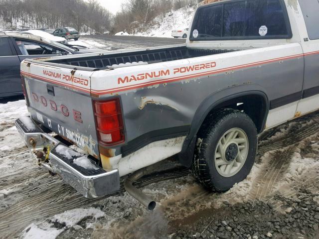 1B7FL23X8PS180008 - 1993 DODGE DAKOTA WHITE photo 9