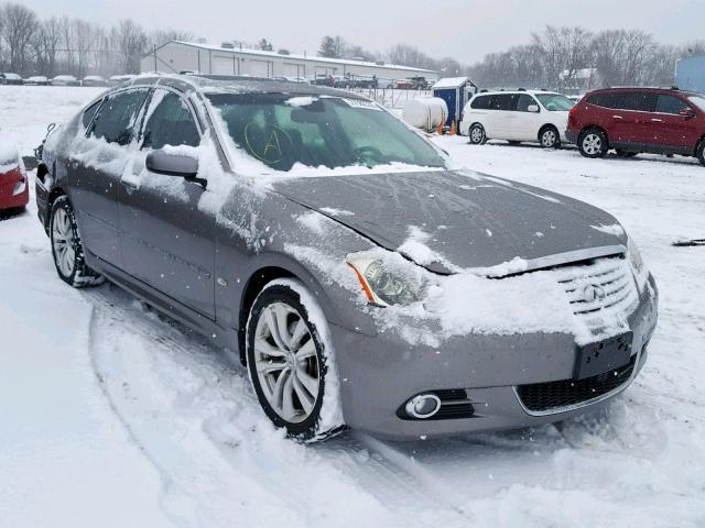 JNKAY01F18M655612 - 2008 INFINITI M35 BASE GRAY photo 1