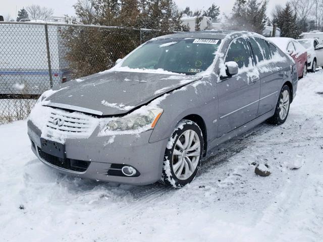 JNKAY01F18M655612 - 2008 INFINITI M35 BASE GRAY photo 2