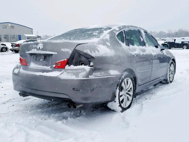 JNKAY01F18M655612 - 2008 INFINITI M35 BASE GRAY photo 4