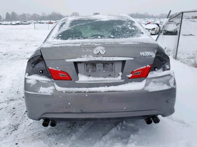 JNKAY01F18M655612 - 2008 INFINITI M35 BASE GRAY photo 9