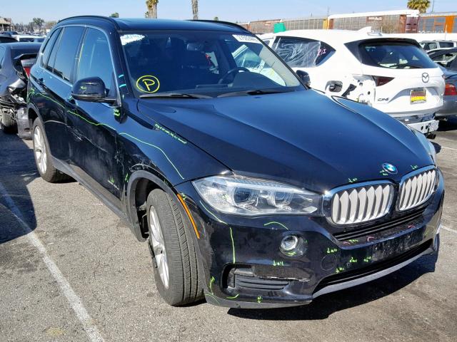 5UXKT0C59G0S78802 - 2016 BMW X5 XDR40E BLACK photo 1