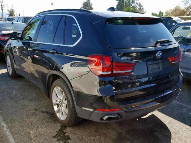 5UXKT0C59G0S78802 - 2016 BMW X5 XDR40E BLACK photo 3