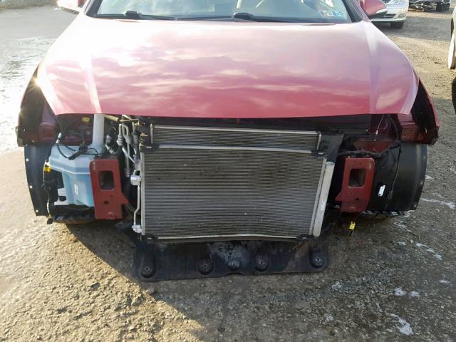 5NPE34AF3FH055528 - 2015 HYUNDAI SONATA SPO RED photo 9