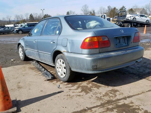 2HGEJ6613YH552896 - 2000 HONDA CIVIC BASE BLUE photo 3