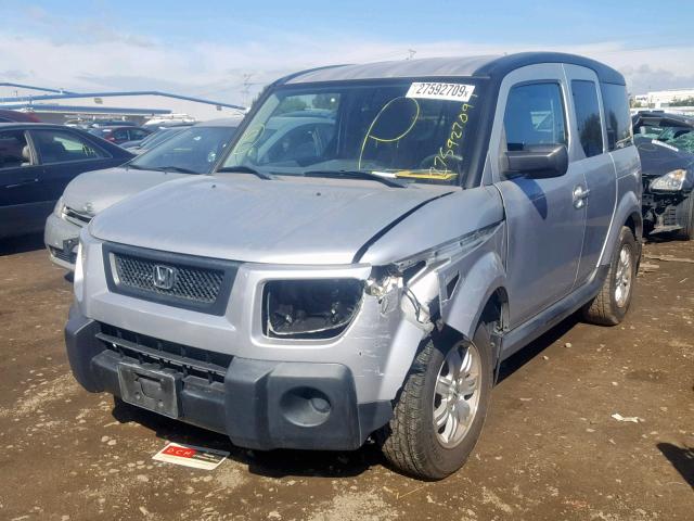 5J6YH18766L011041 - 2006 HONDA ELEMENT EX SILVER photo 2