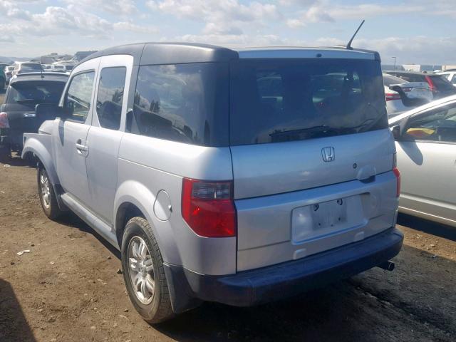 5J6YH18766L011041 - 2006 HONDA ELEMENT EX SILVER photo 3