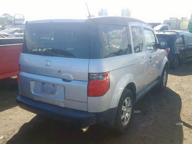 5J6YH18766L011041 - 2006 HONDA ELEMENT EX SILVER photo 4