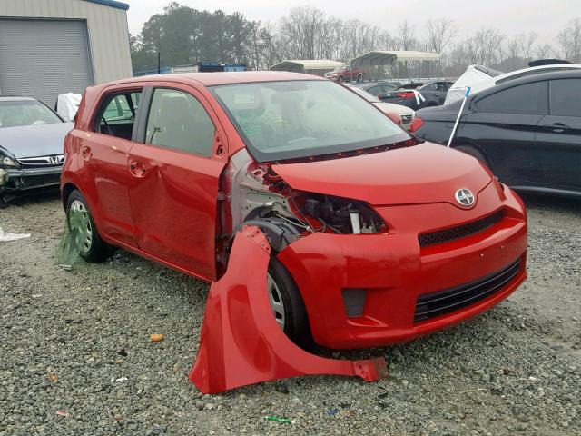 JTKKUPB4XE1040702 - 2014 TOYOTA SCION XD RED photo 1