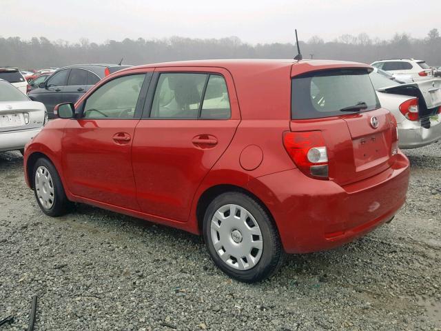 JTKKUPB4XE1040702 - 2014 TOYOTA SCION XD RED photo 3