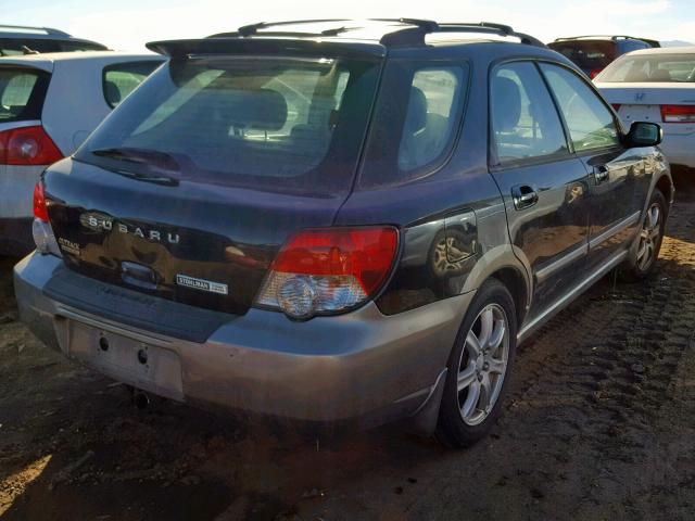 JF1GG68585H804252 - 2005 SUBARU IMPREZA OU BLACK photo 4