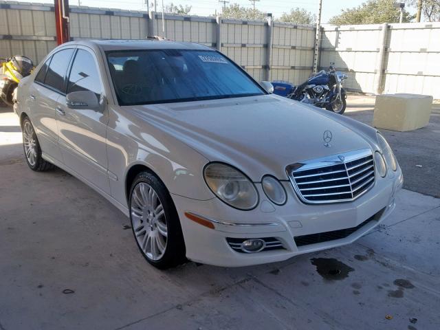 WDBUF56X47B093507 - 2007 MERCEDES-BENZ E 350 WHITE photo 1