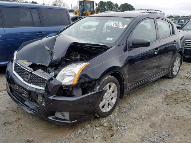 3N1AB6AP9BL683628 - 2011 NISSAN SENTRA 2.0 BLACK photo 2