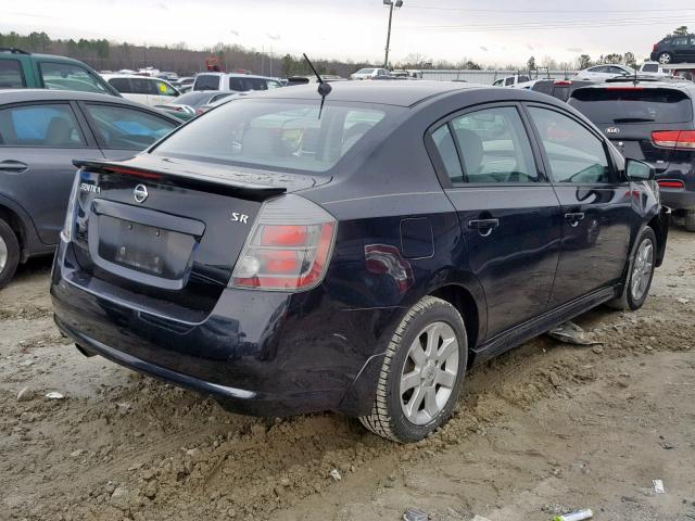 3N1AB6AP9BL683628 - 2011 NISSAN SENTRA 2.0 BLACK photo 4