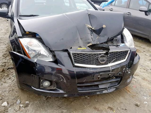 3N1AB6AP9BL683628 - 2011 NISSAN SENTRA 2.0 BLACK photo 9