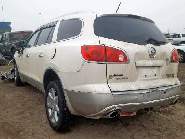 5GAER23788J284128 - 2008 BUICK ENCLAVE CX WHITE photo 3