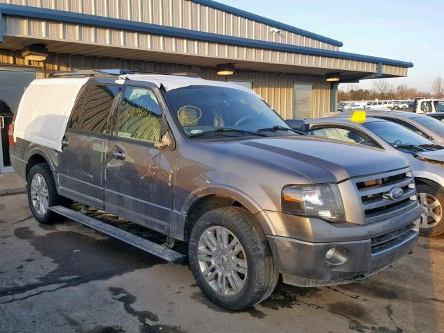 1FMJK2A56AEB54491 - 2010 FORD EXPEDITION GRAY photo 1