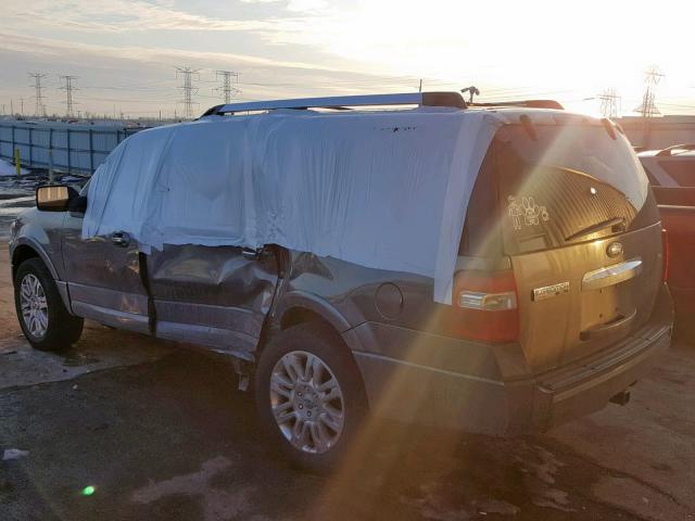 1FMJK2A56AEB54491 - 2010 FORD EXPEDITION GRAY photo 3