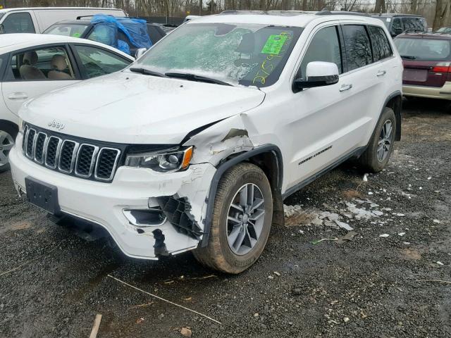 1C4RJFBG6HC735075 - 2017 JEEP GRAND CHER WHITE photo 2