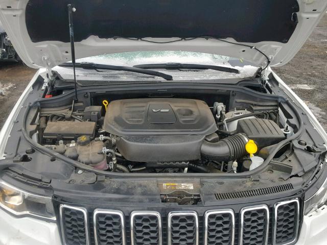 1C4RJFBG6HC735075 - 2017 JEEP GRAND CHER WHITE photo 7