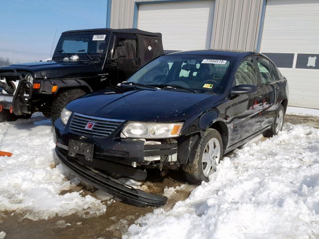 1G8AZ55F67Z151526 - 2007 SATURN ION LEVEL BLACK photo 2