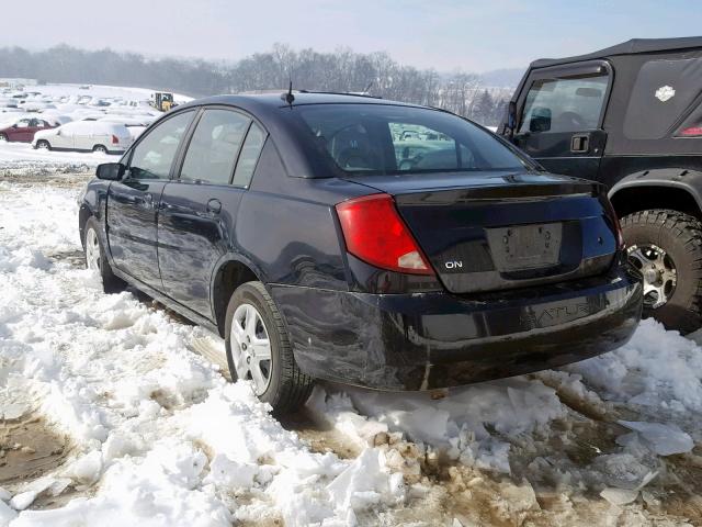 1G8AZ55F67Z151526 - 2007 SATURN ION LEVEL BLACK photo 3