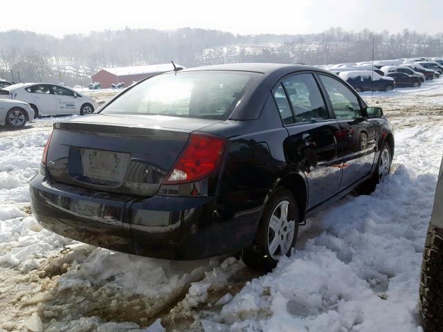 1G8AZ55F67Z151526 - 2007 SATURN ION LEVEL BLACK photo 4