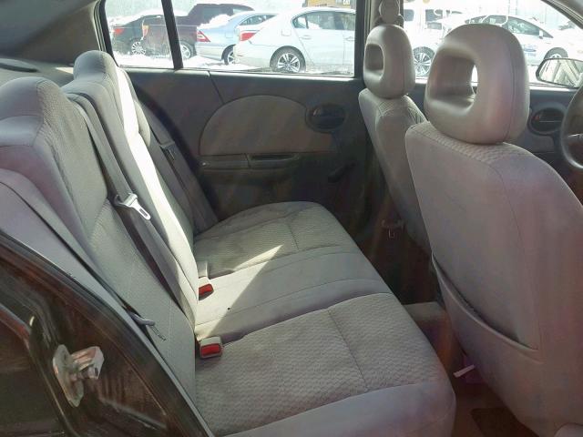 1G8AZ55F67Z151526 - 2007 SATURN ION LEVEL BLACK photo 6