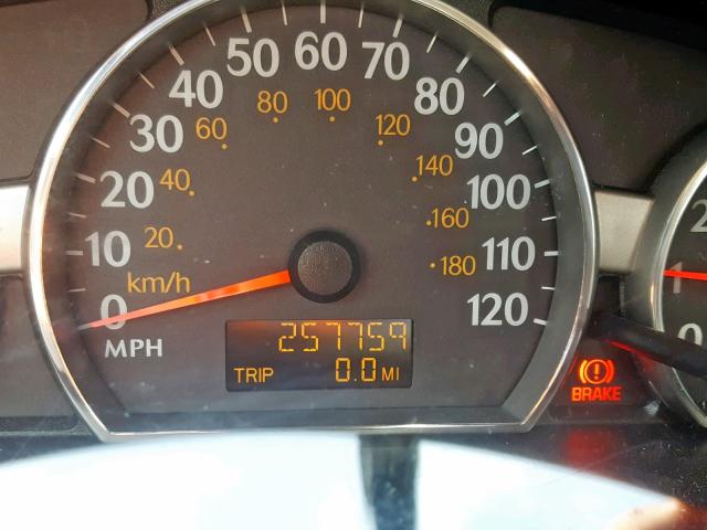 1G8AZ55F67Z151526 - 2007 SATURN ION LEVEL BLACK photo 8