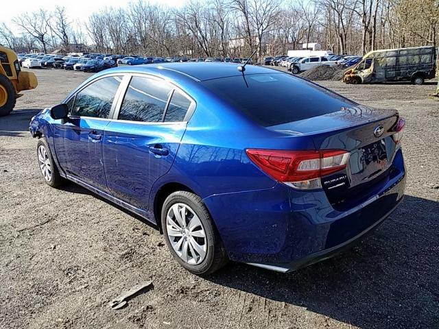 4S3GKAA6XJ3607895 - 2018 SUBARU IMPREZA BLUE photo 3