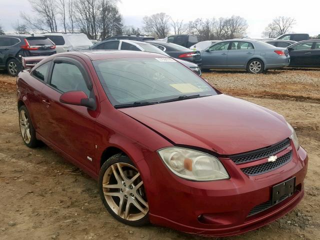 1G1AP18X197168718 - 2009 CHEVROLET COBALT SS RED photo 1