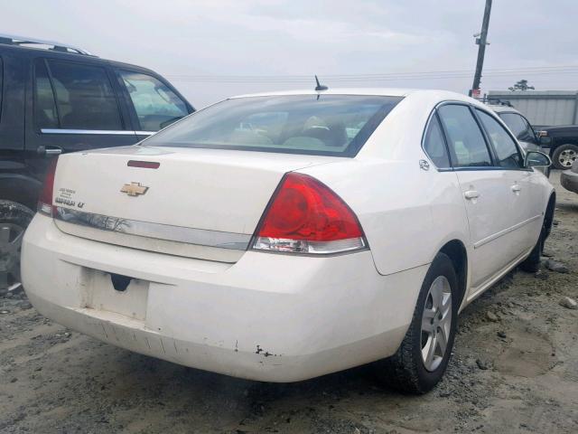 2G1WT58KX69364759 - 2006 CHEVROLET IMPALA LT WHITE photo 4