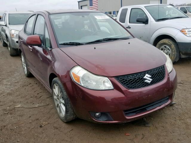 JS2YC415485103566 - 2008 SUZUKI SX4 CONVEN MAROON photo 1