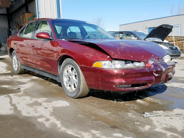 1G3WS52H82F196287 - 2002 OLDSMOBILE INTRIGUE G RED photo 1