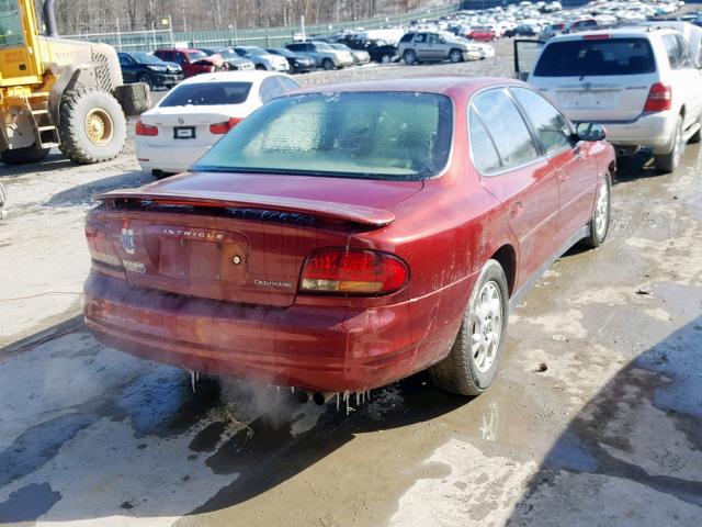 1G3WS52H82F196287 - 2002 OLDSMOBILE INTRIGUE G RED photo 4