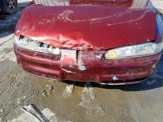 1G3WS52H82F196287 - 2002 OLDSMOBILE INTRIGUE G RED photo 9