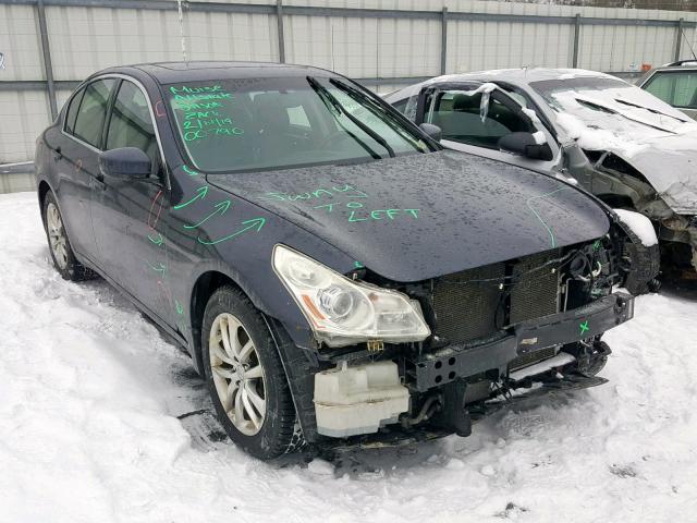 JNKCV61F09M051524 - 2009 INFINITI G37 BLUE photo 1