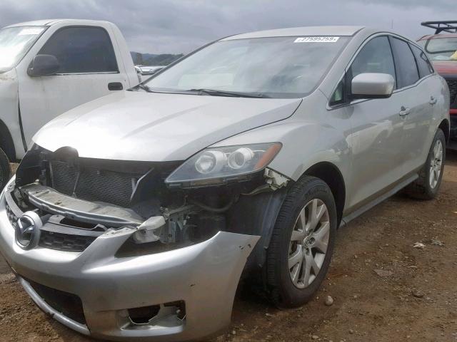 JM3ER293280175860 - 2008 MAZDA CX-7 SILVER photo 2