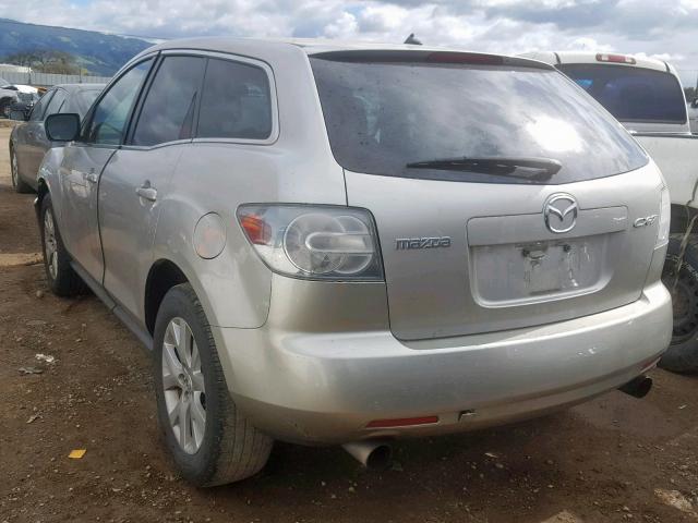 JM3ER293280175860 - 2008 MAZDA CX-7 SILVER photo 3