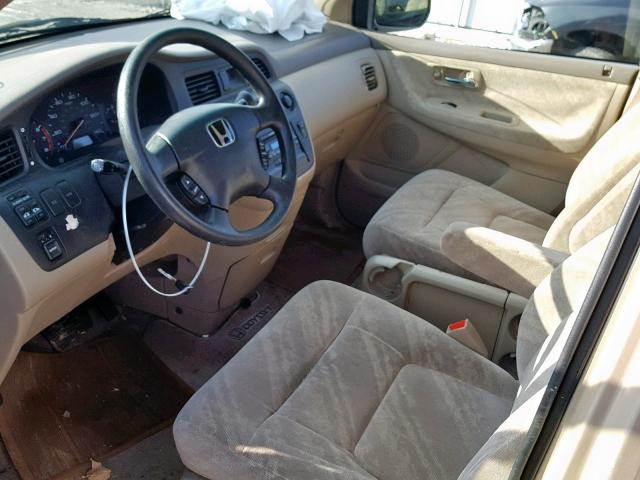 5FNRL18652B001968 - 2002 HONDA ODYSSEY EX GOLD photo 5