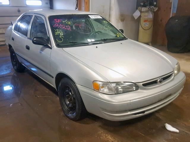 1NXBR12E1YZ392709 - 2000 TOYOTA COROLLA VE SILVER photo 1