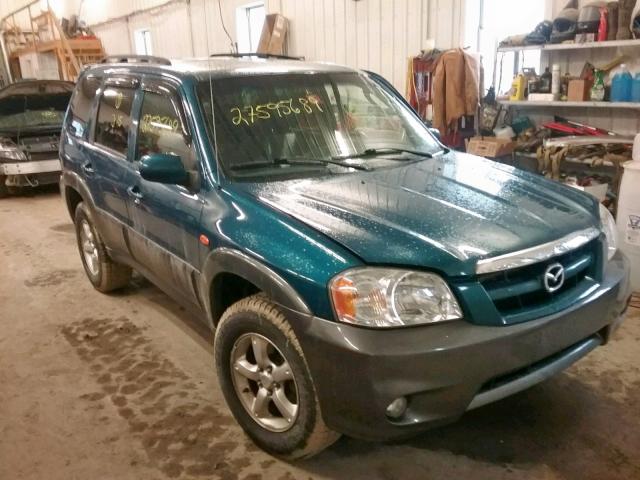 4F2YZ96195KM00521 - 2005 MAZDA TRIBUTE S BLUE photo 1