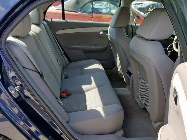 1G1ZB5E18BF267685 - 2011 CHEVROLET MALIBU LS BLUE photo 6