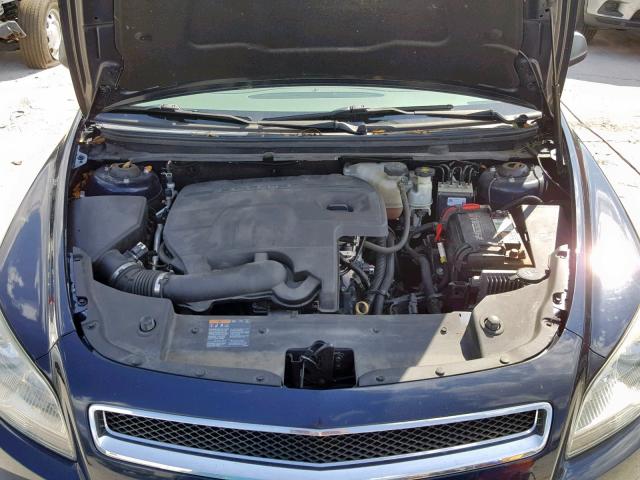 1G1ZB5E18BF267685 - 2011 CHEVROLET MALIBU LS BLUE photo 7