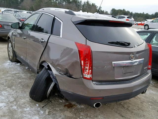 3GYFNDEY2BS530056 - 2011 CADILLAC SRX LUXURY GRAY photo 3