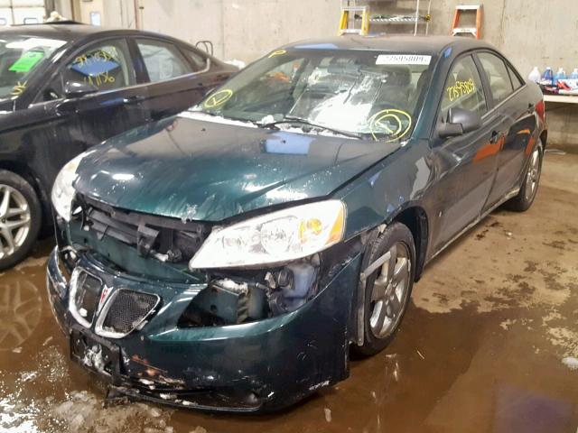 1G2ZH558864289453 - 2006 PONTIAC G6 GT GREEN photo 2