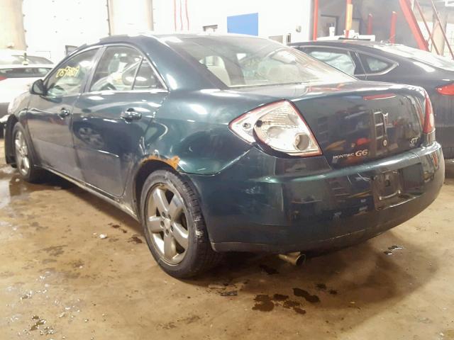 1G2ZH558864289453 - 2006 PONTIAC G6 GT GREEN photo 3