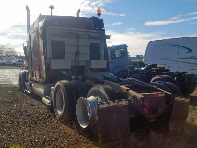 1FUJCRCK93PK35515 - 2003 FREIGHTLINER CONVENTION BURGUNDY photo 3